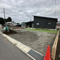 画像1851：前橋市/A様邸/外構工事・人工芝・砂利防草シート・物置設置・ブロック花壇